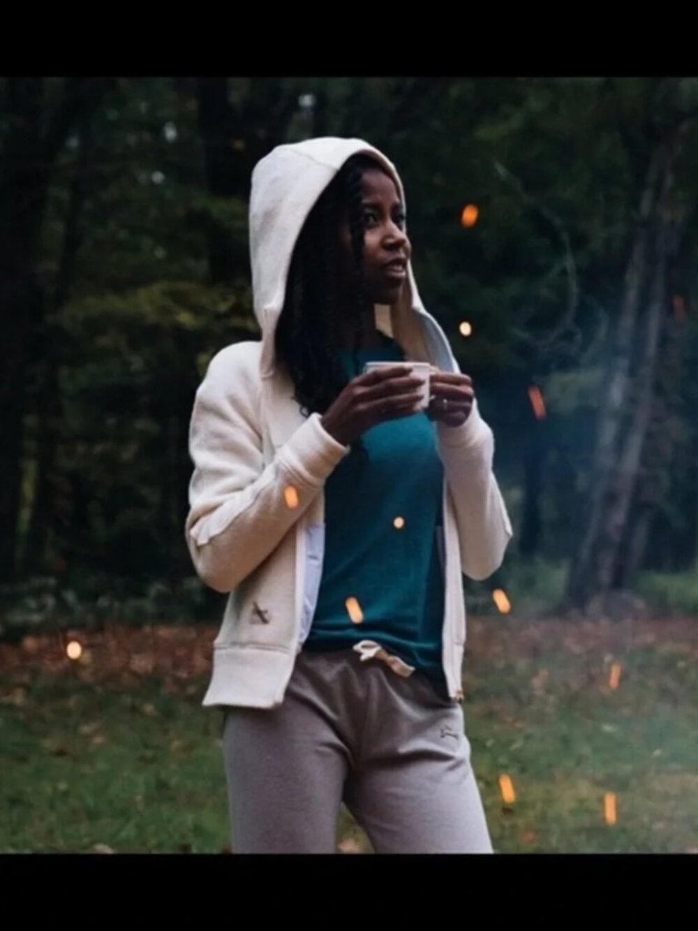 Tracksmith Freya Hoodie Wool Cream Extra Small